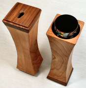 Onyx Kaleidoscope, top and bottom view