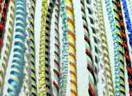 Lampworked glass - twisties